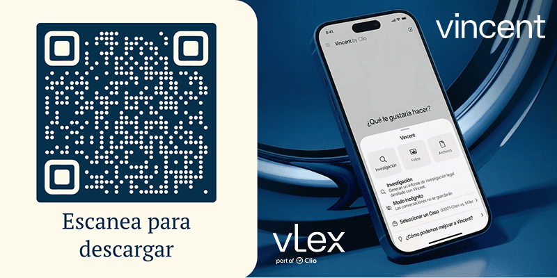 vLex part of Clio, lanza la app móvil de Vincent, llevando la IA legal al día a día del abogado